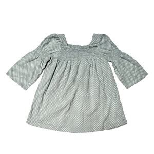 Gap Smocked Full Sleeve Dress 18m